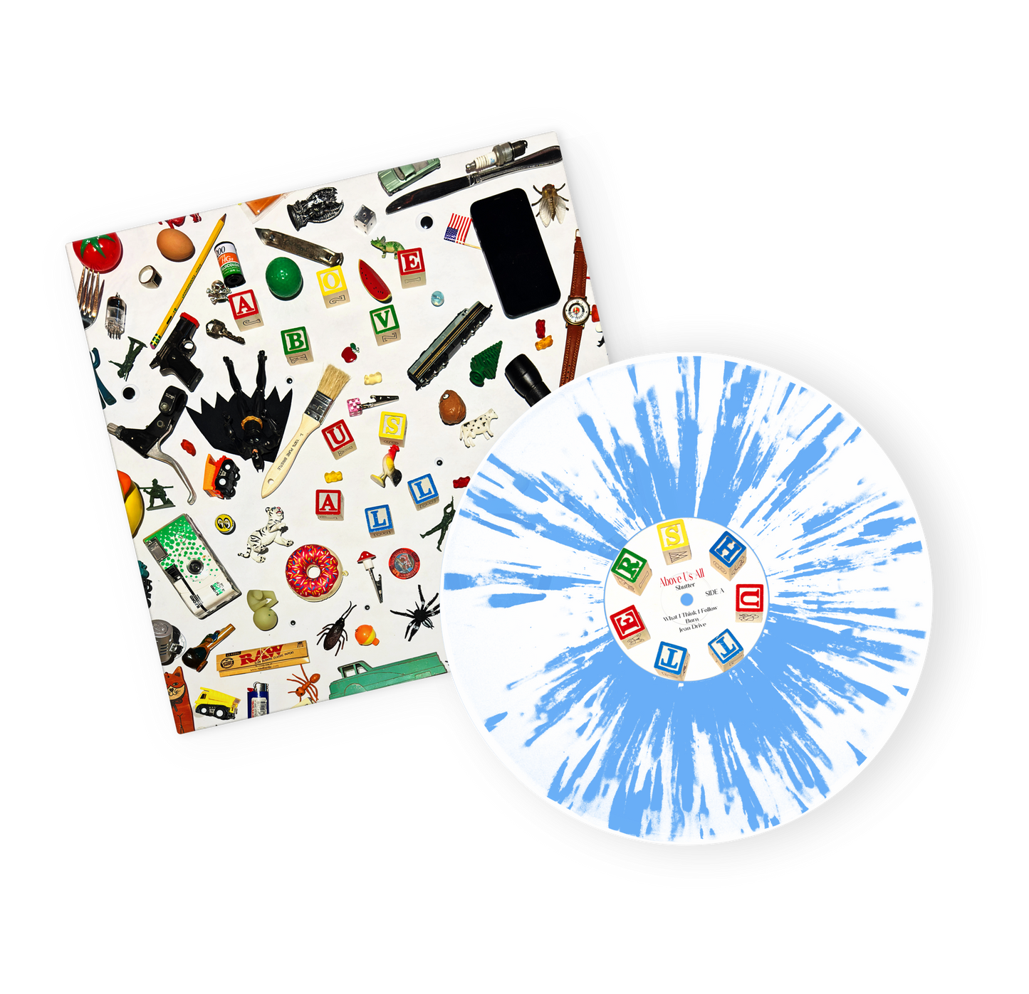 Above Us All 10" Blue SplatterVinyl