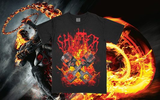 Badass Skull T Shirt