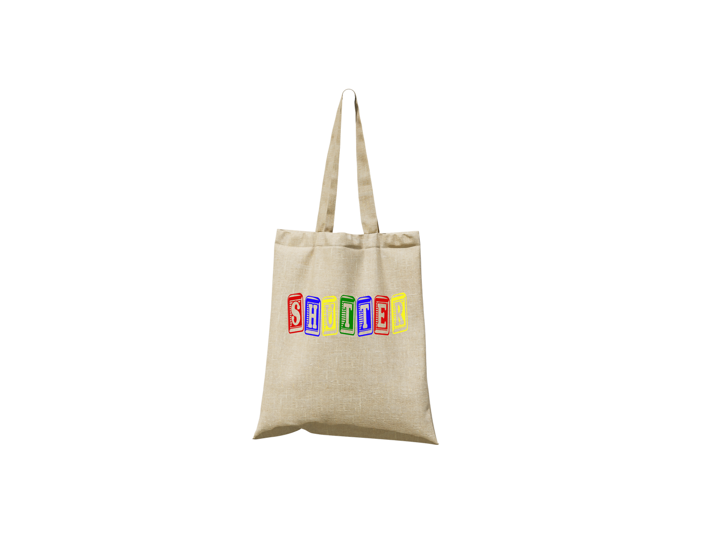 Block Letter Tote